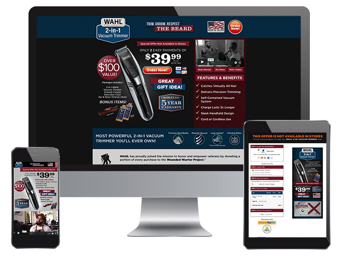 See how the site looks across all devices